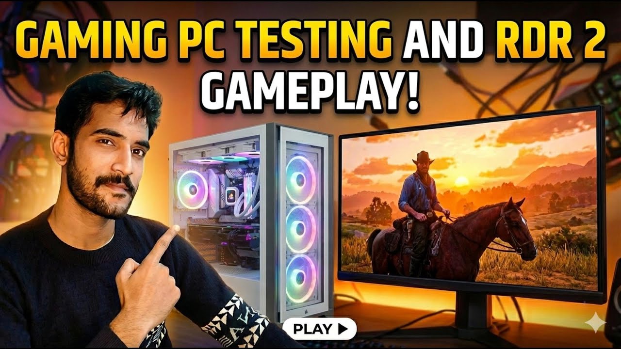 GAME TESTING AND PLAYING RDR 2 & REPLYING ALL COMMENTS | GAURAVLIVES