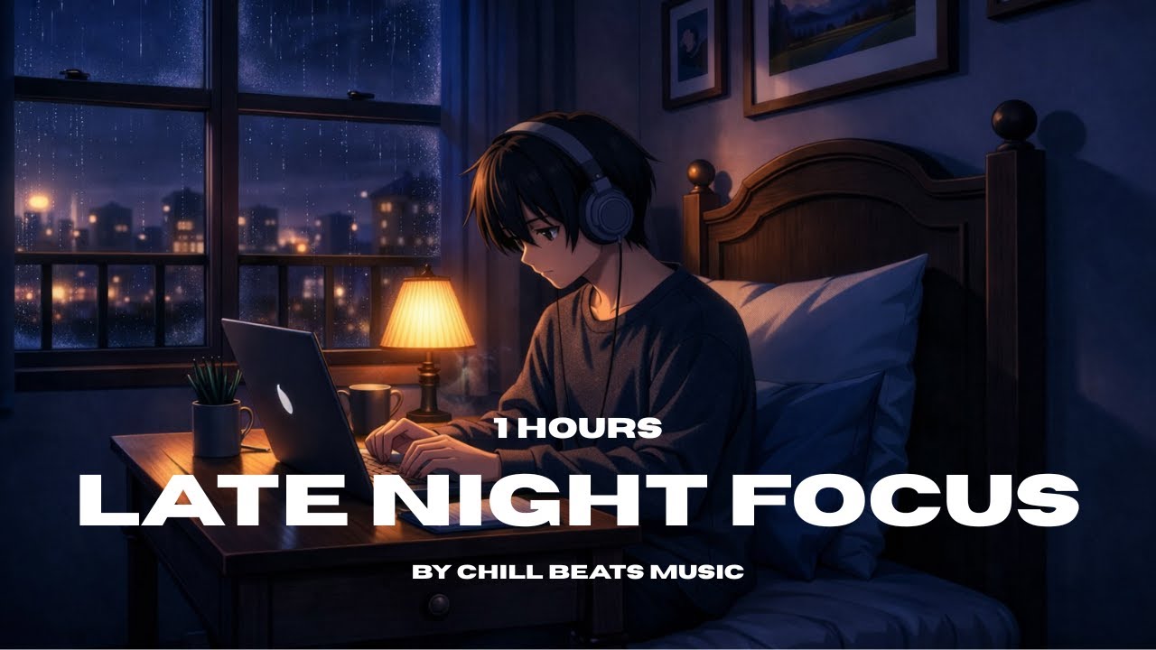 Late Night Focus | Night Music for Work | Lofi Music for Focus | Late Night Lofi