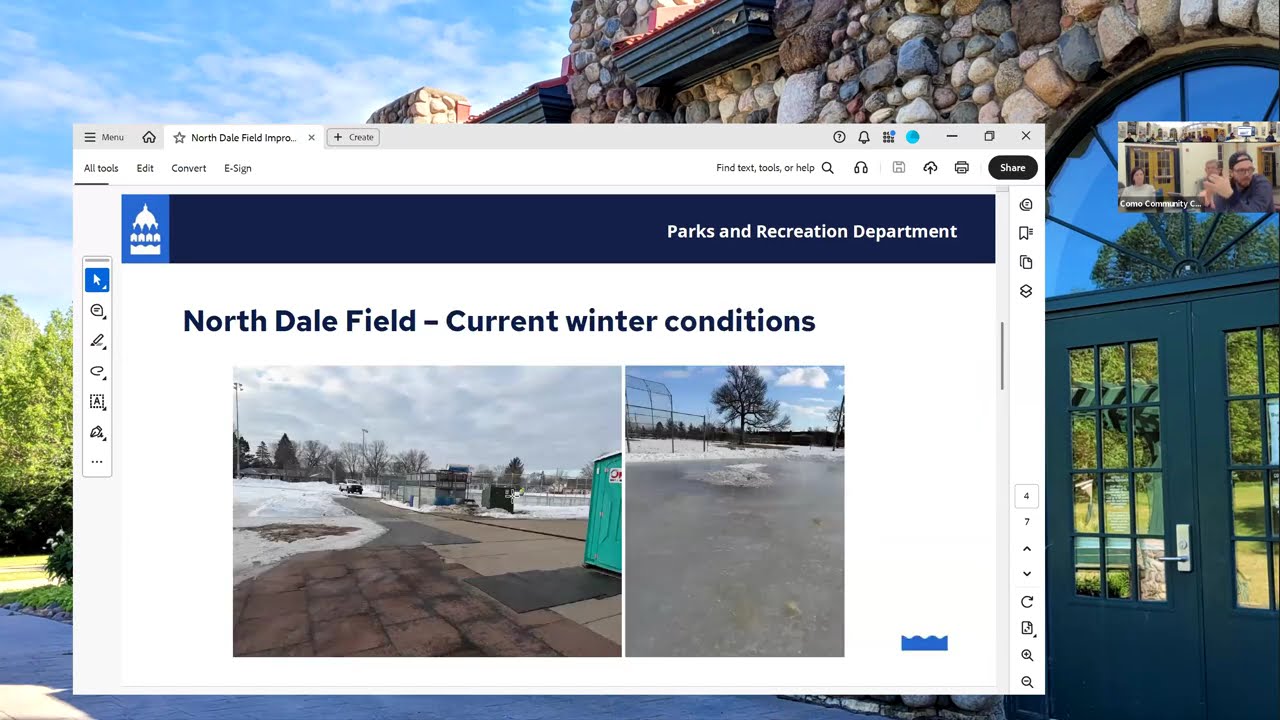 D10 Presentation - North Dale Field Improvements - 3/4/2026