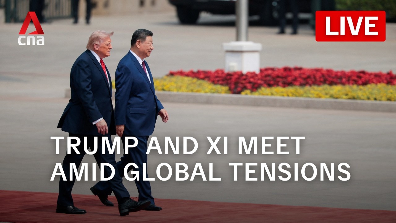 [ПРЯМАЯ ТРАНСЛЯЦИЯ] Дональд Трамп встречается с Си Цзиньпином в Китае на саммите высокого уровня.