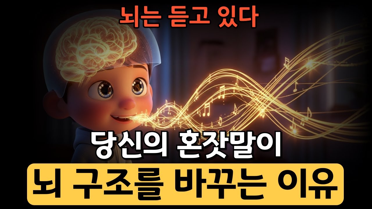 당신의 혼잣말이 뇌 구조를 바꾸는 이유