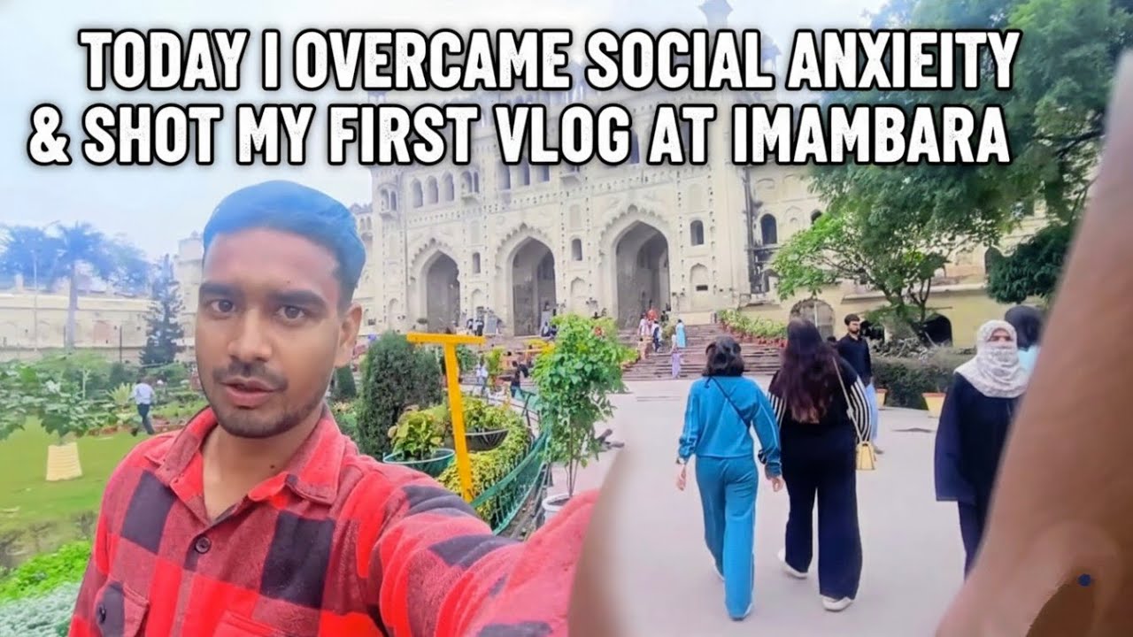Pehla Vlog aur itni bheed! 😱 | Overcoming My Fear at Imambara 