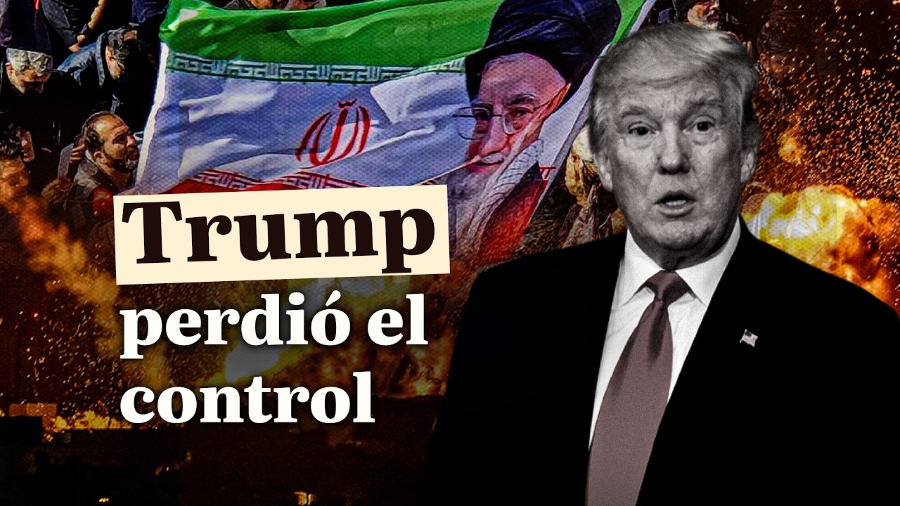 Donald Trump perdió el control ante la respuesta iraní