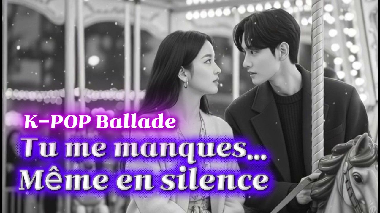 🌙 2H K-POP Ballade Émotionnelle | BGM en Anglais pour Concentration, Travail et Relaxation
