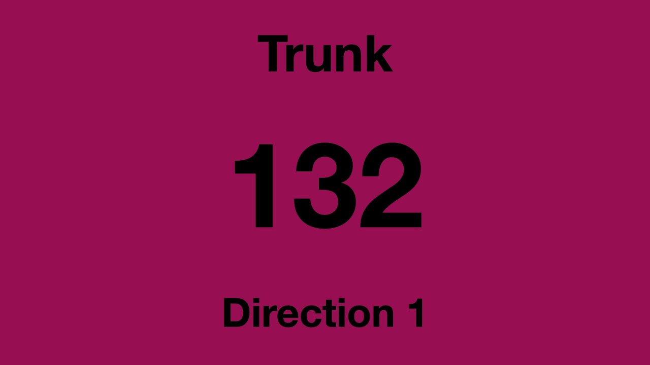 [SBS Transit] Trunk Bus Service 132 - Direction 1 Hyperlapse