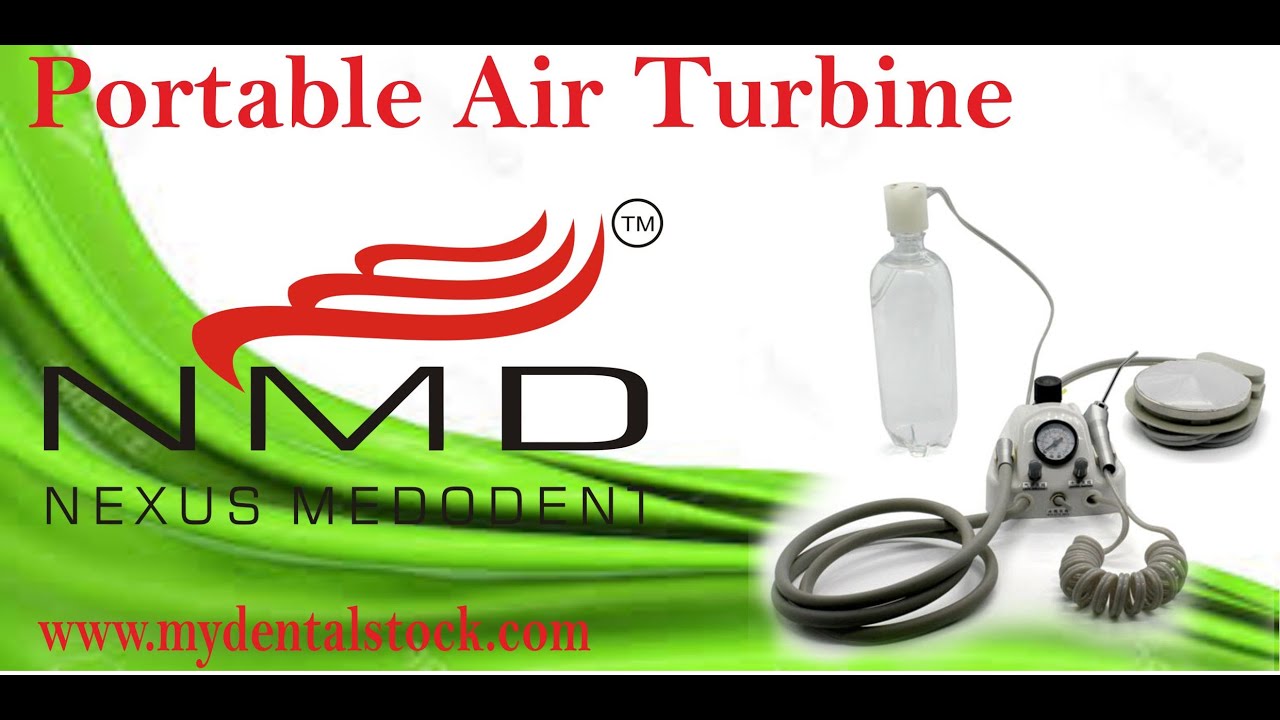 Portable Air turbine from Nexus Medodent (NMD)