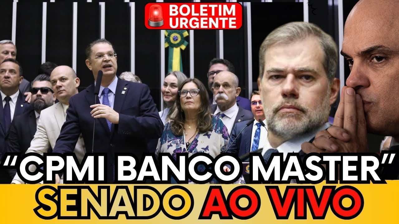 🚨 AO VIVO: SENADO PEGA FOGO! PRONUNCIAMENTOS DE PARLAMENTARES SOBRE A  CPMI DO BANCO MASTER - VEJA
