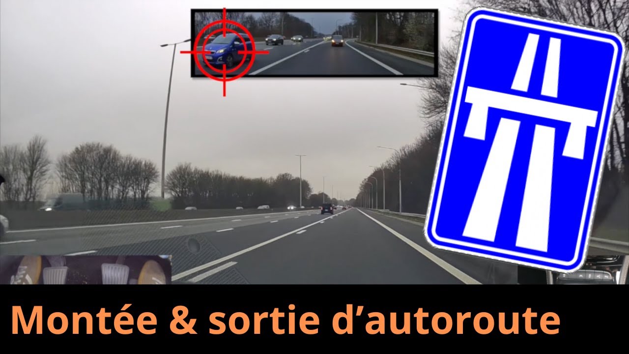 Entrée et sortie d'autoroute