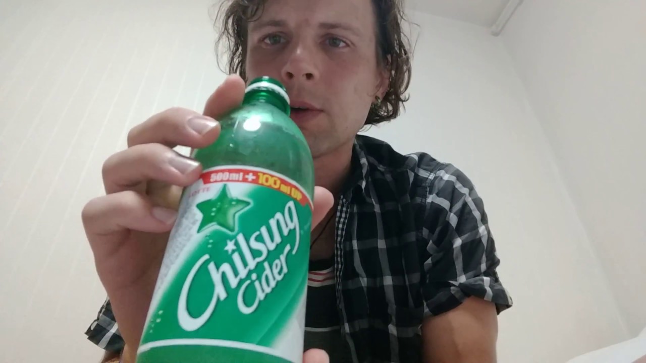 Korean Ginger Ale: Chilsung Cider