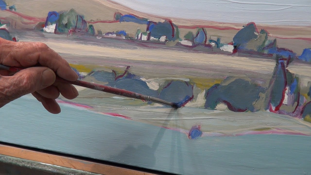 Gregory Kondos: Happily Painting the Blues
