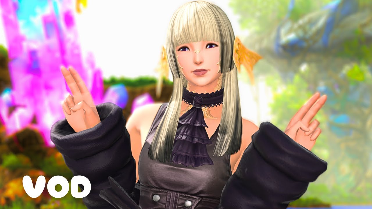 [VOD] 🌱 Finishing EDEN raids + gposing  is endgame? 1st FFXIV Playthrough