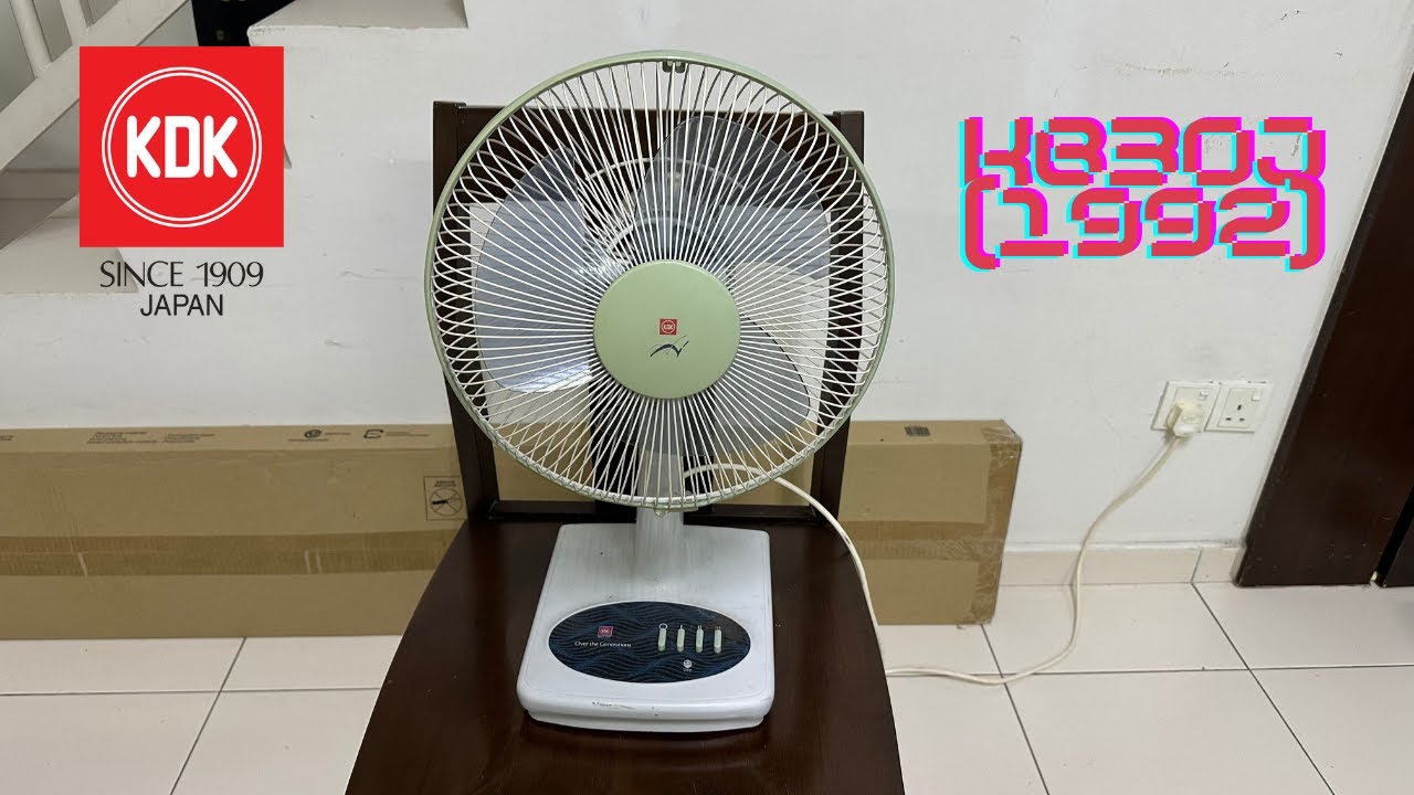 1992 KDK KB30J 12“ Table Fan