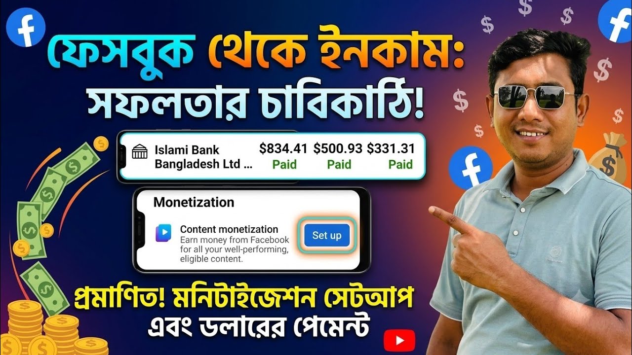 Facebook Unlock Content Monetization || Content Monetization Setup 