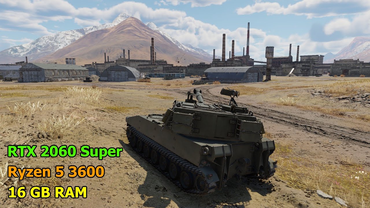 War Thunder Test @1080p [ Ryzen 5 3600 • RTX 2060 Super • 16GB RAM ]
