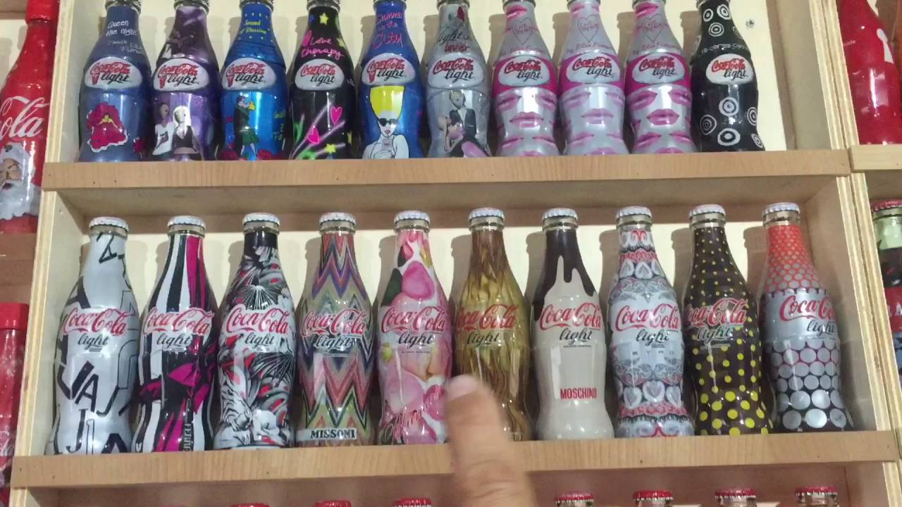 Approfondimento della mia collezione Coca Cola