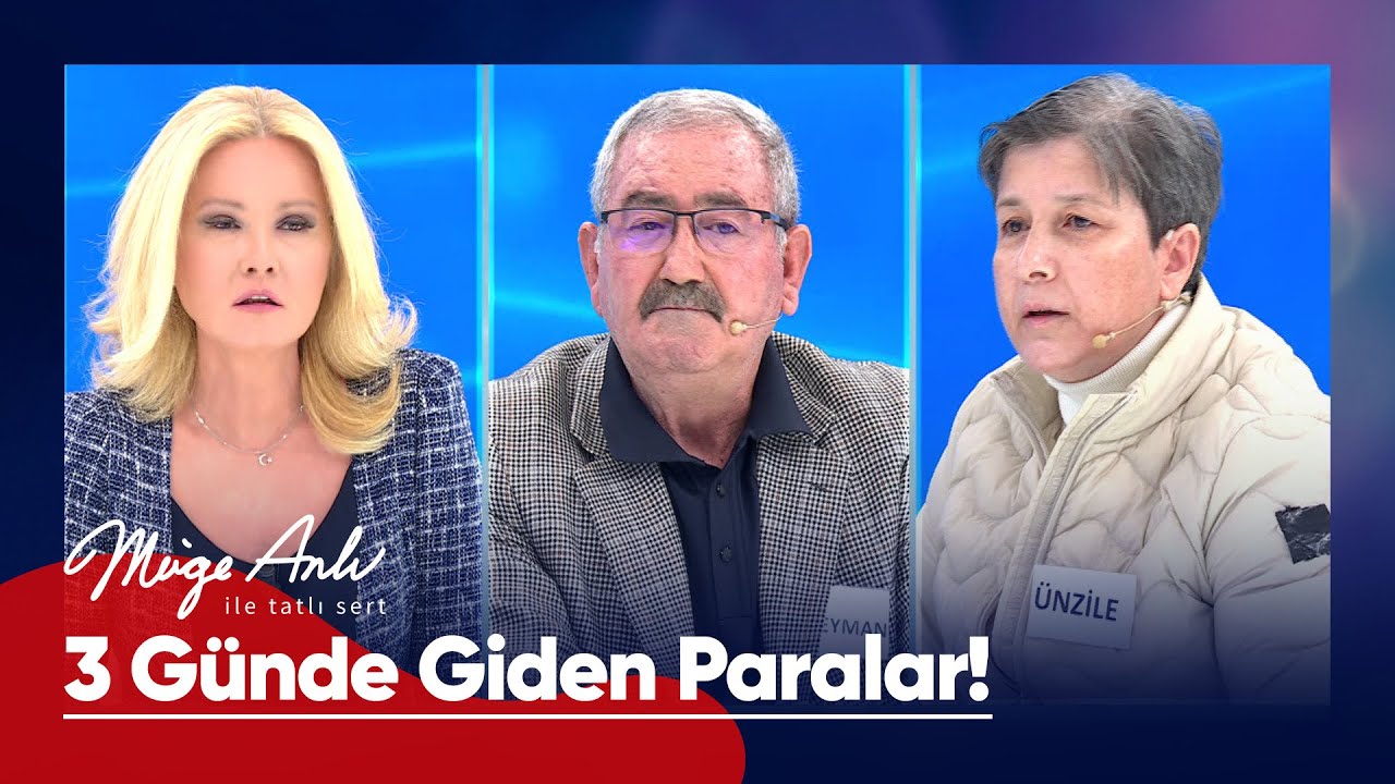 Bana 3 günde sadece 130 bin TL harcadı! - Müge Anlı ile Tatlı Sert