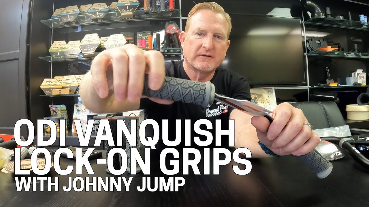 Джонни Джамп представил новые ручки ODI Vanquish Grips