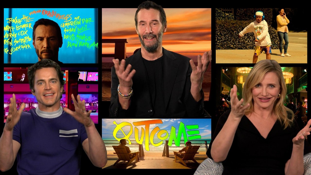 Keanu Reeves Reunites with Old Friends! Cameron Diaz & Matt Bomer in Outcome