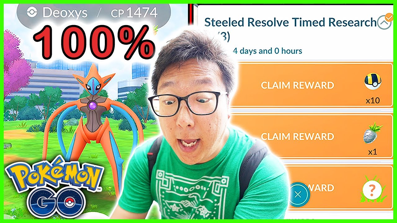 Steeled Resolve Event And Deoxys Raid Hour in Pokemon GO