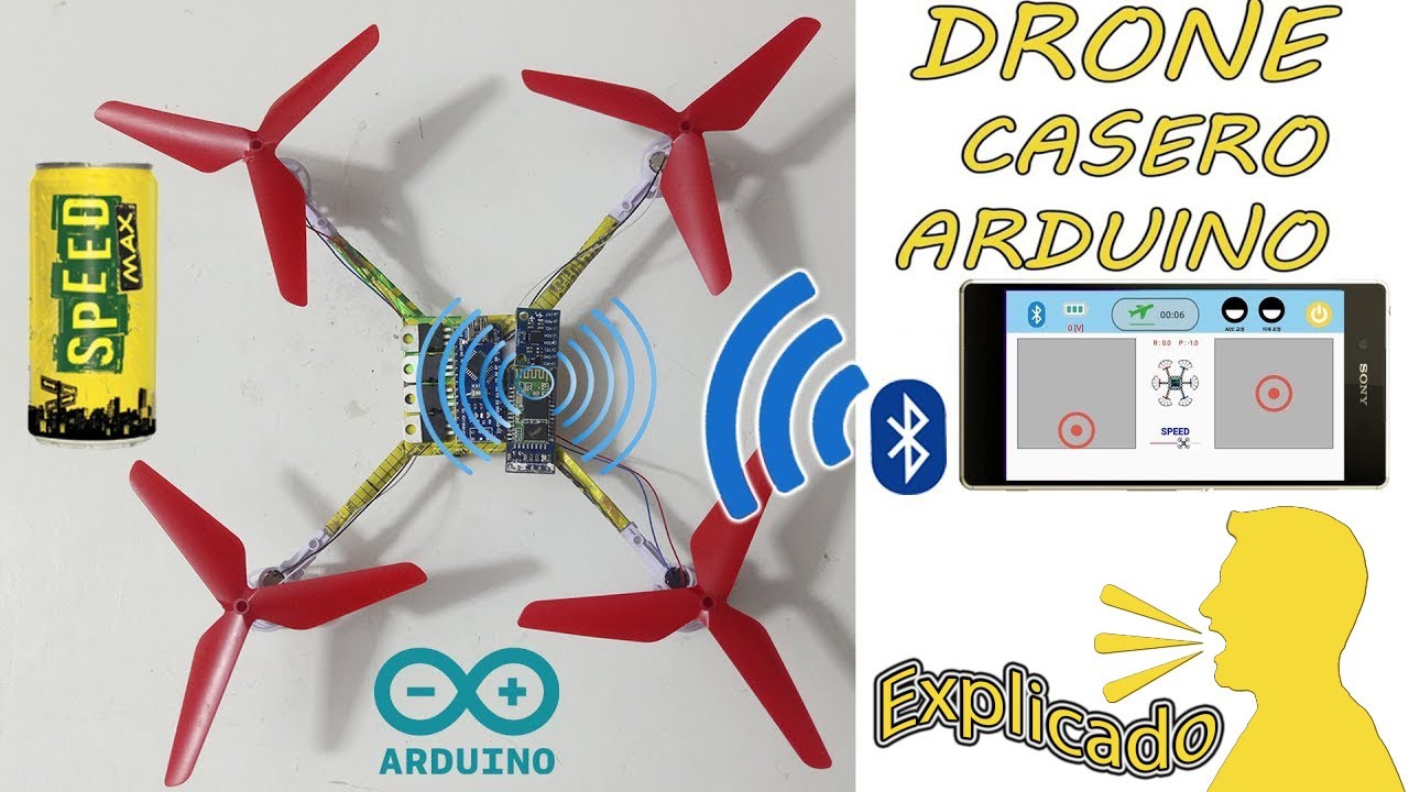 ¿Cómo hacer un DRON Casero? – Paso a Paso explicado – Si VUELA ✔️
