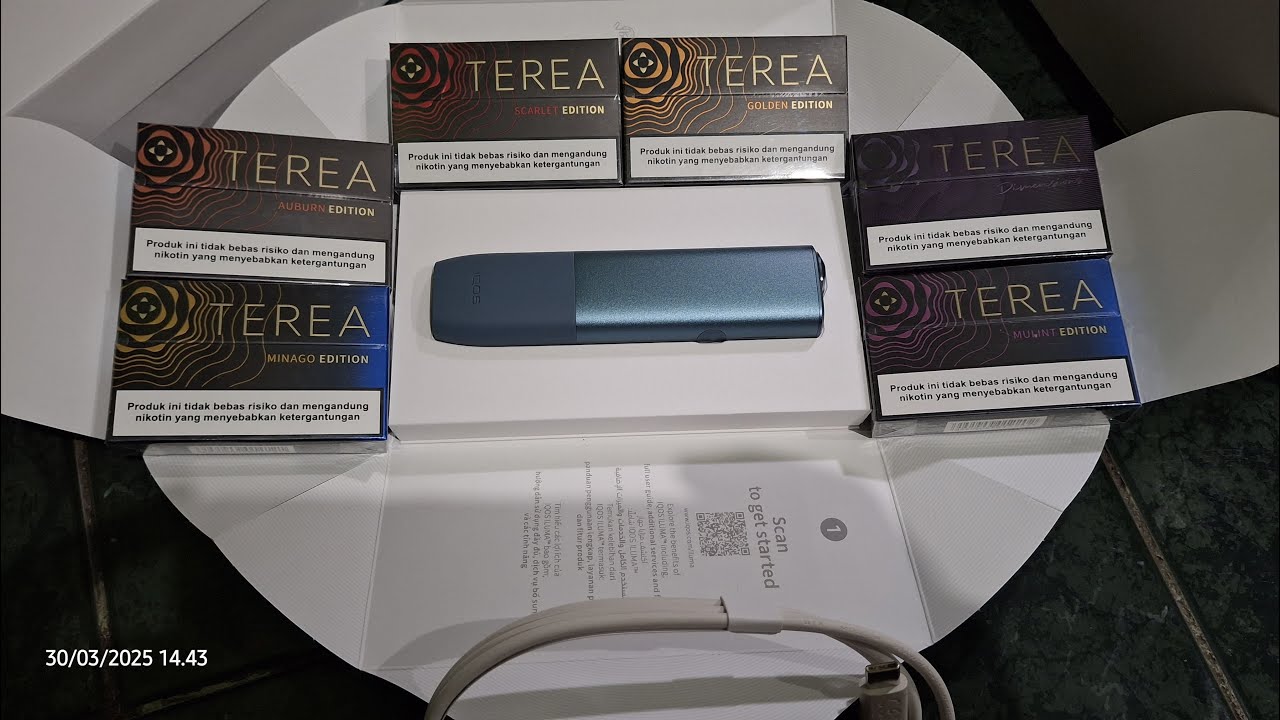 UNBOXING IQOS ILUMA ONE OPO ONOK E + BEBERAPA TEREA