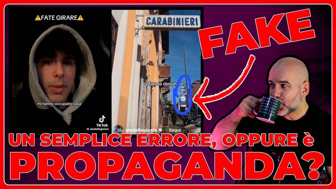 ALE DELLA GIUSTA: &ldquo;CASA OCCUPATA&rdquo; ERA FAKE. E ORA?