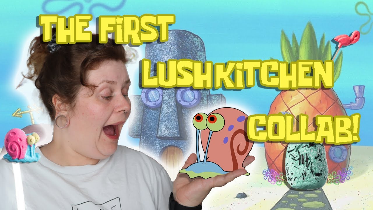 LUSH KITCHEN SUBSCRIPTION BOX BREAKDOWN JULY 23 |  Spongebob Square Pants! OMG!