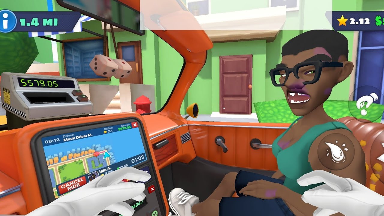 I AM a taxi drivers simulator New ride 😄#trending #games #viral 