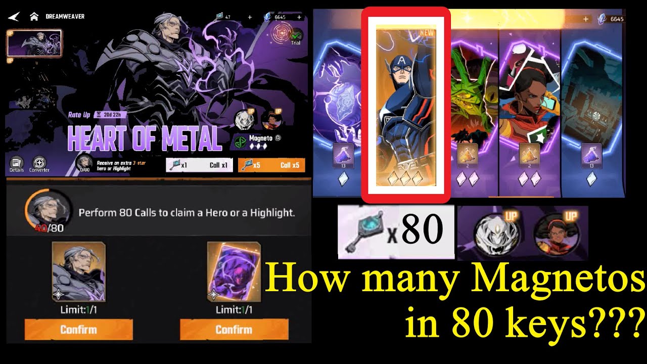 80 Summons for Magneto + My Old Friend Artifact (Marvel Mystic Mayhem)