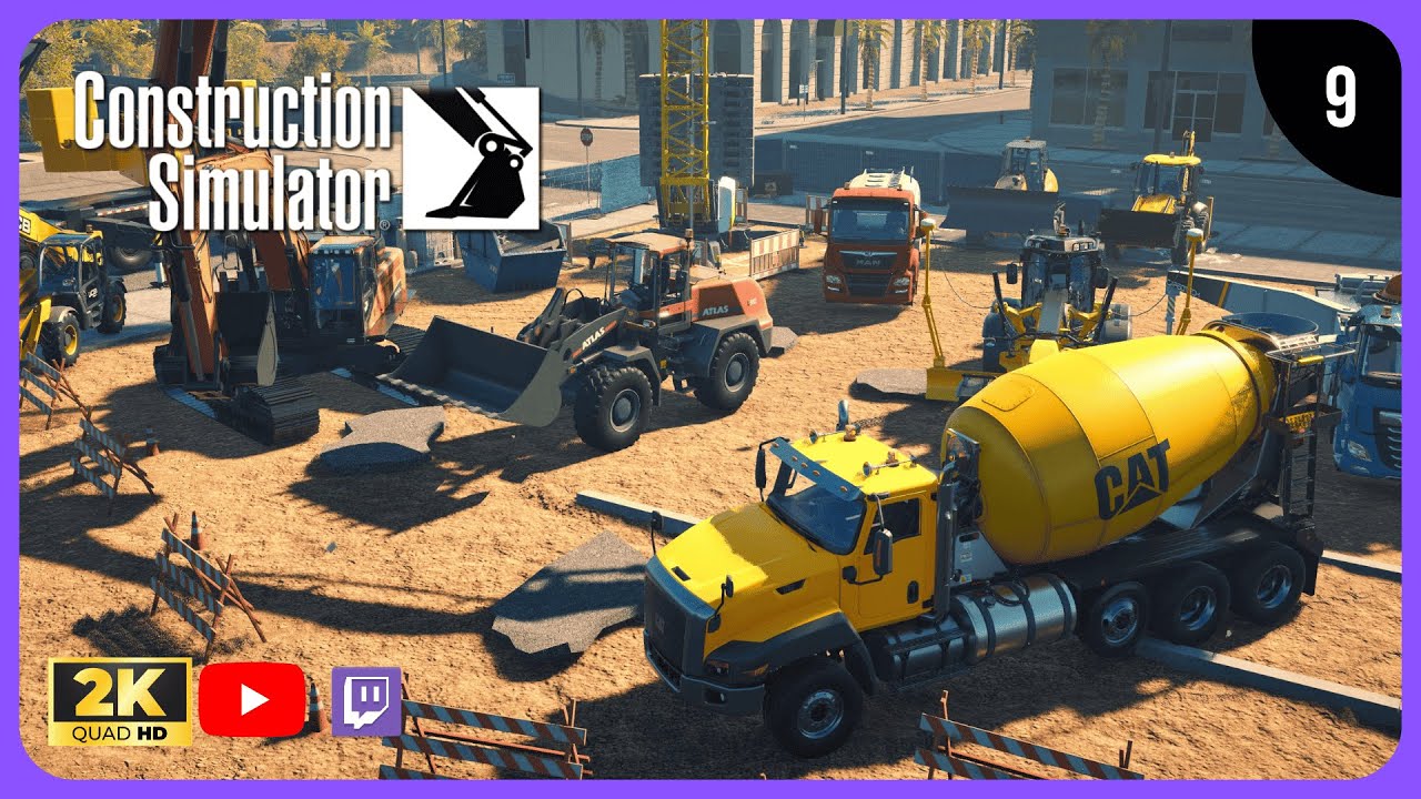 DIRECTO [🔴]DIA 9#🏗️🏗️OBRAS Y MAS OBRAS ESTO NO ACABA🏗️🏗️|🔴2K STREAM🔴| CONSTRUCTION SIMULATOR #stream