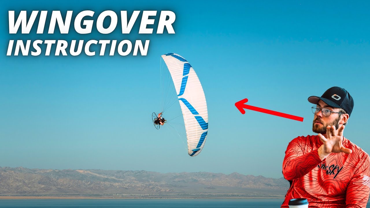 Raw Paramotor Wingover & Barrel Roll Instruction - Vlog #1