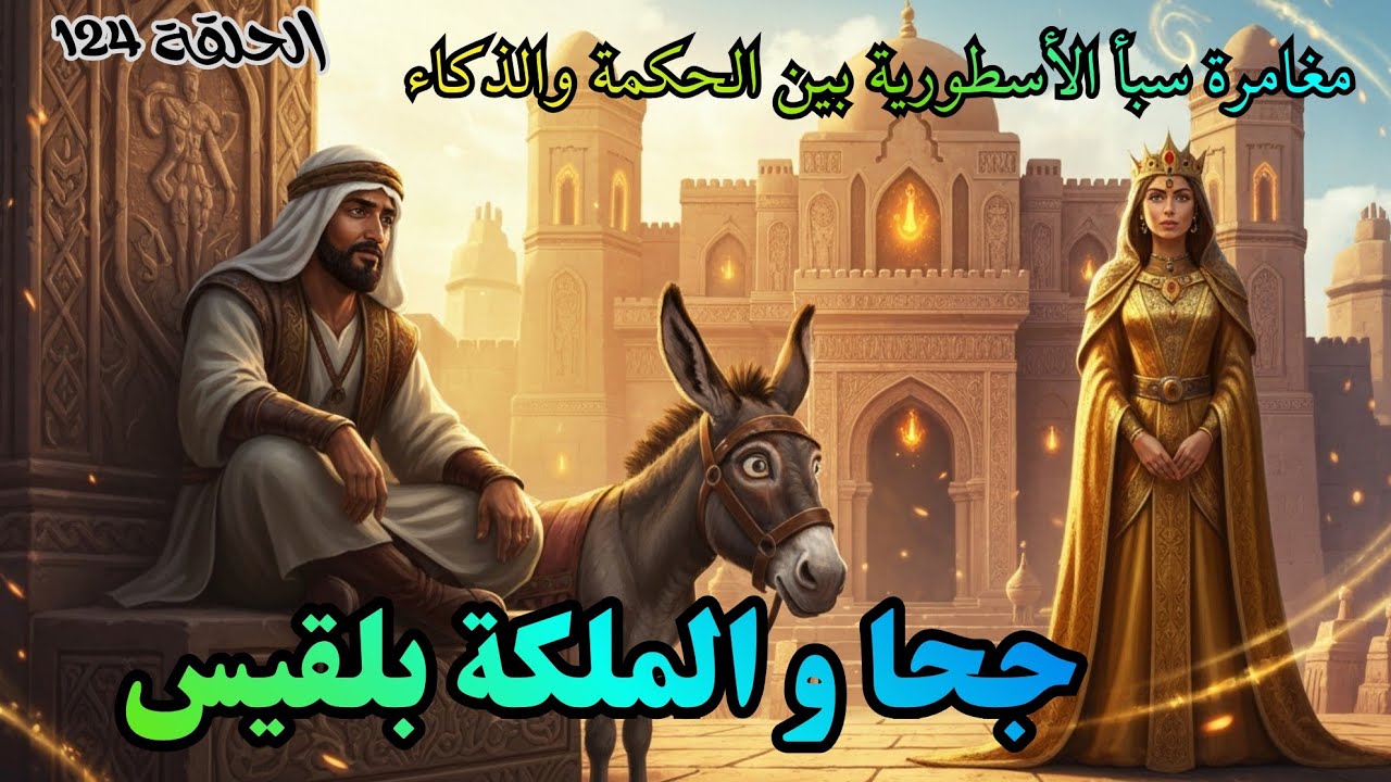 جحا أمام الملكة بلقيس: رحلة ملحمية مليئة بالحكمة والمغامرة وكشف أسرار مملكة سبأ الساحرة والغامظة!