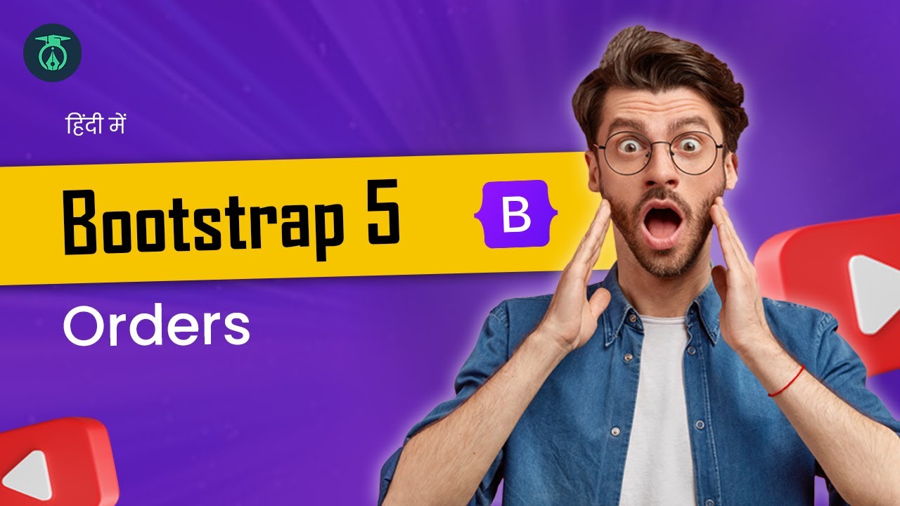 Bootstrap 5 Grid Order Classes | Reorder Columns Step by Step (Hindi)
