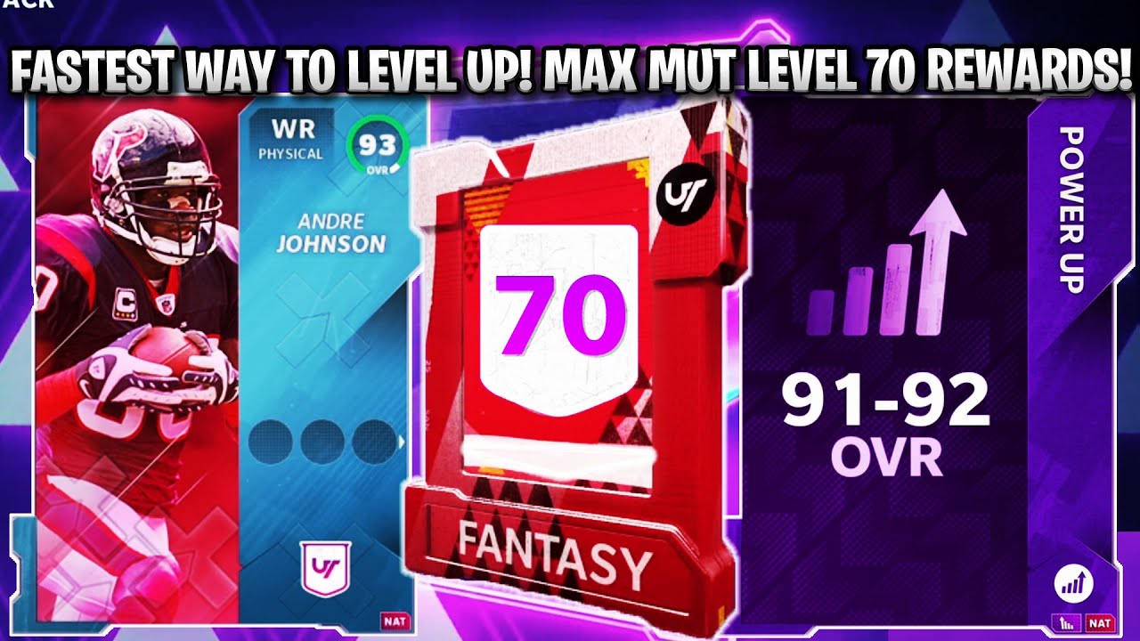 FASTEST WAY TO LEVEL UP! MAX MUT LEVEL 70 REWARDS! ALL MUT LEVEL 61-70 REWARDS! | MADDEN 21