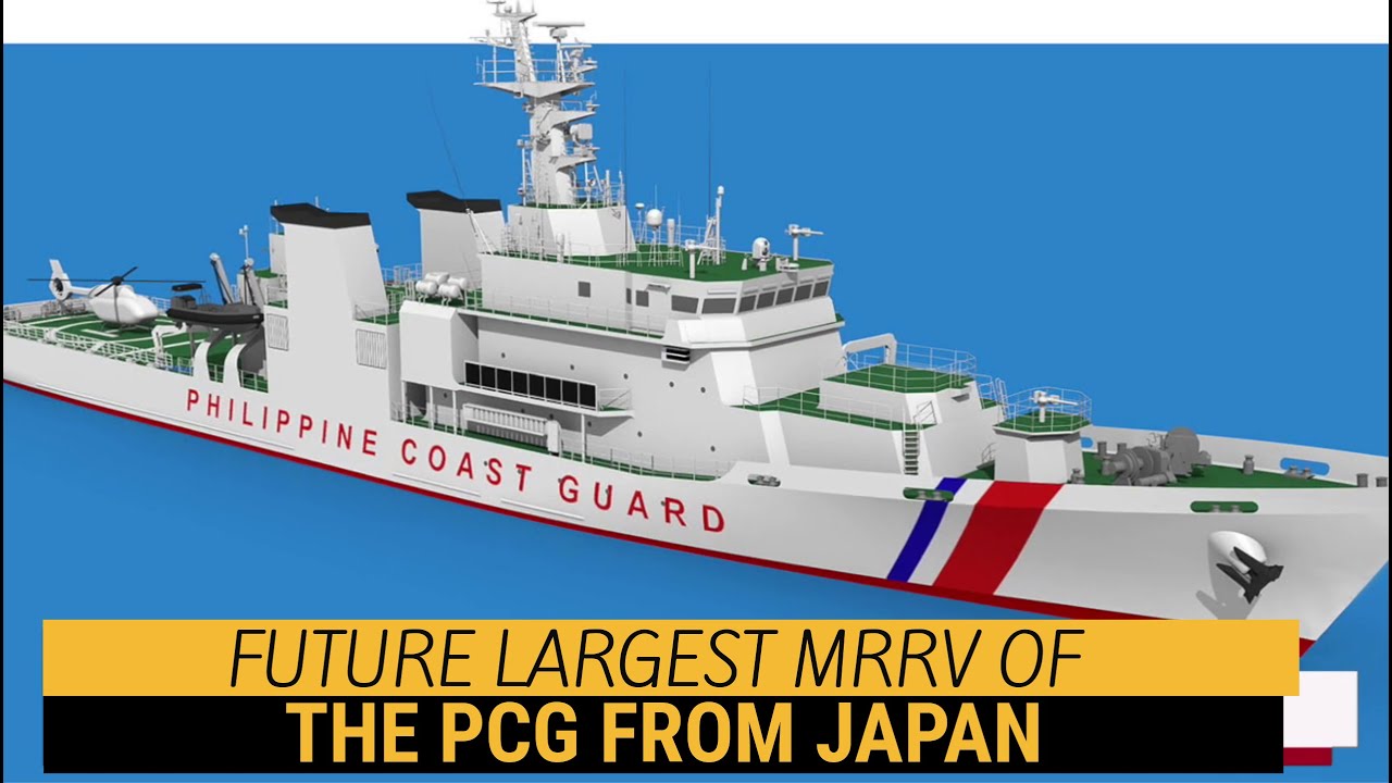 Multi-Role Response Vessel of the Philippine Coast Guard from JAPAN
