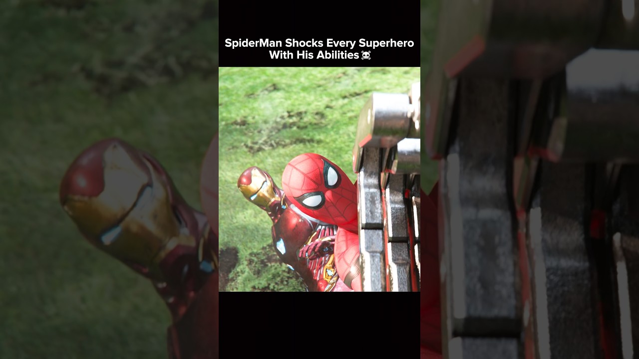 Spiderman Shocks Every Superhero With His Abilities ☠️ 