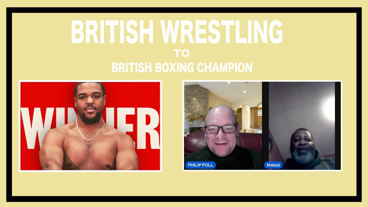 British Wrestling to British Boxing Champion. JEAMIE TKV