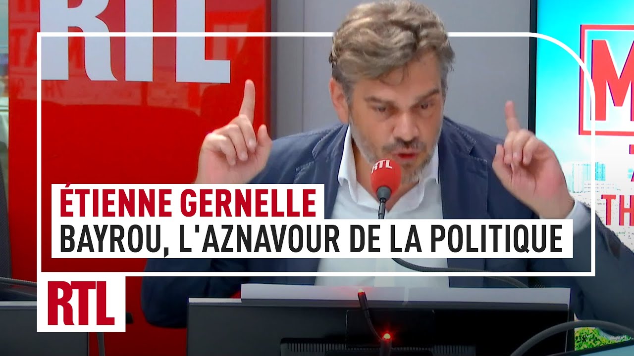 EDITO RTL - Fran&ccedil;ois Bayrou, l'Aznavour de la politique