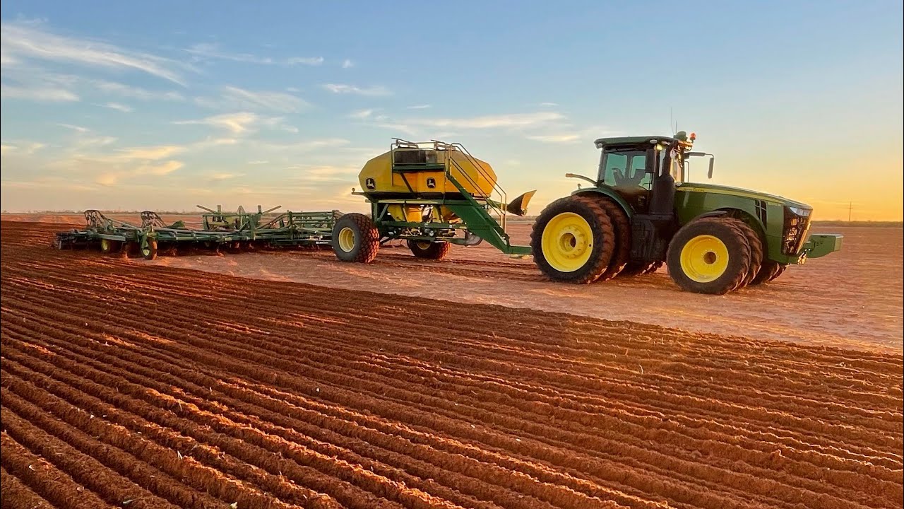 Running a 44 foot air seeder at 7.5 mph