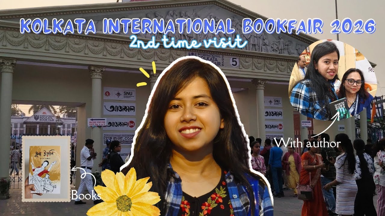 2nd time KOLKATA BOOKFAIR VISIT ✨🌻