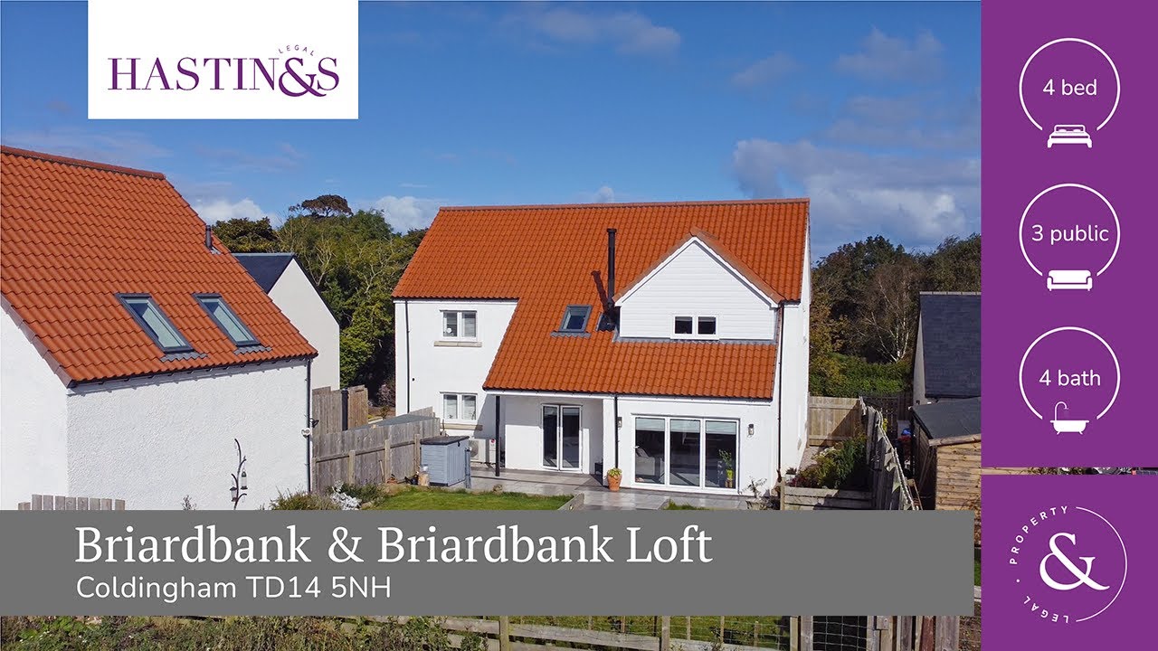 Briardbank & Briardbank Loft, Coldingham TD14 5NH - Video Tour
