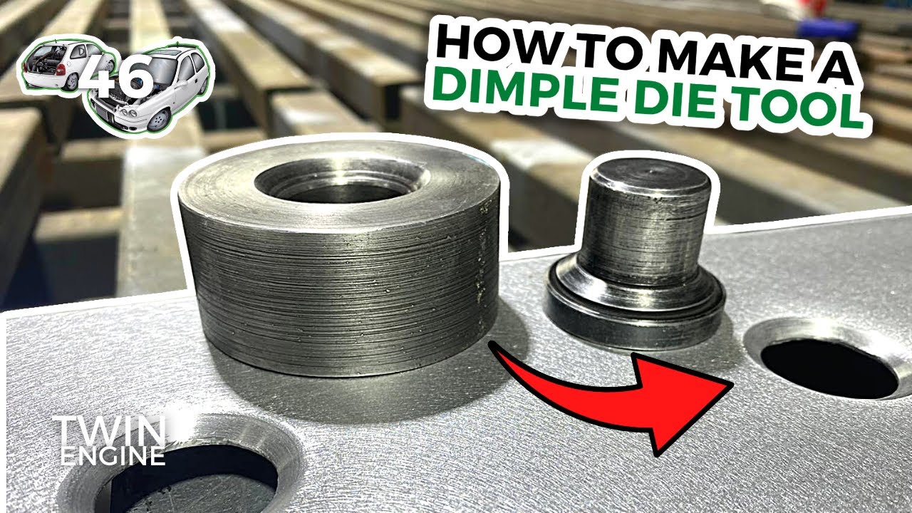 How to make a Dimple Die Tool - Vlog046