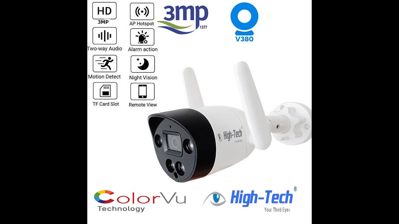 Best Outdoor Camera 3MP WIFI Camera Review| v380 pro WIFI Camera Setup | v380 pro in Urdu| Hindi