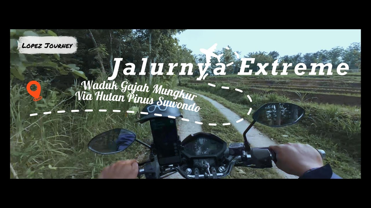 RUTE LENGKAP: Manyaran - Bero - Pinus Suwondo ke Waduk Gajah Mungkur (Full No-Cut)