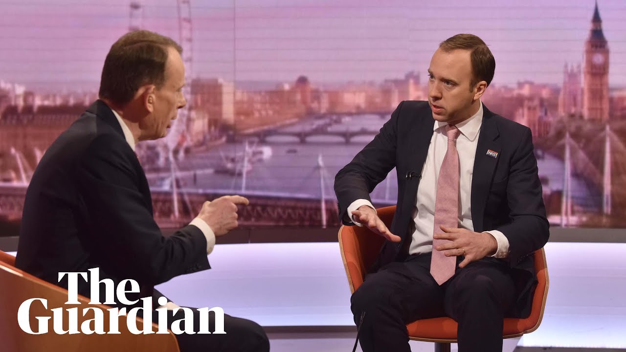 Matt Hancock says Covid-19 outbreak could force UK to shut down cities
