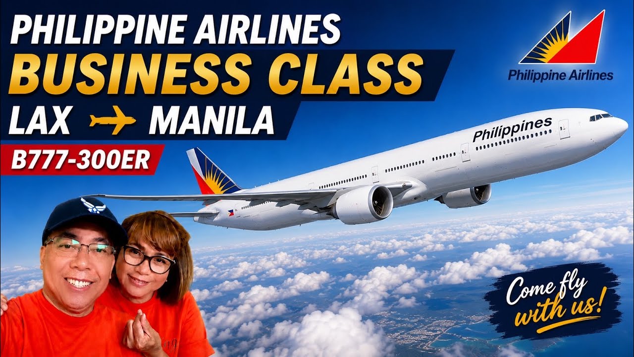 Бизнес-класс Philippine Airlines l B777-300ER | LAX - MNL