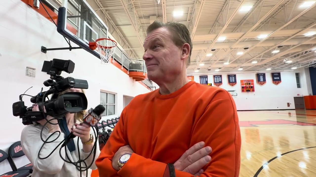 Illini coach Brad Underwood pre-Wisconsin 