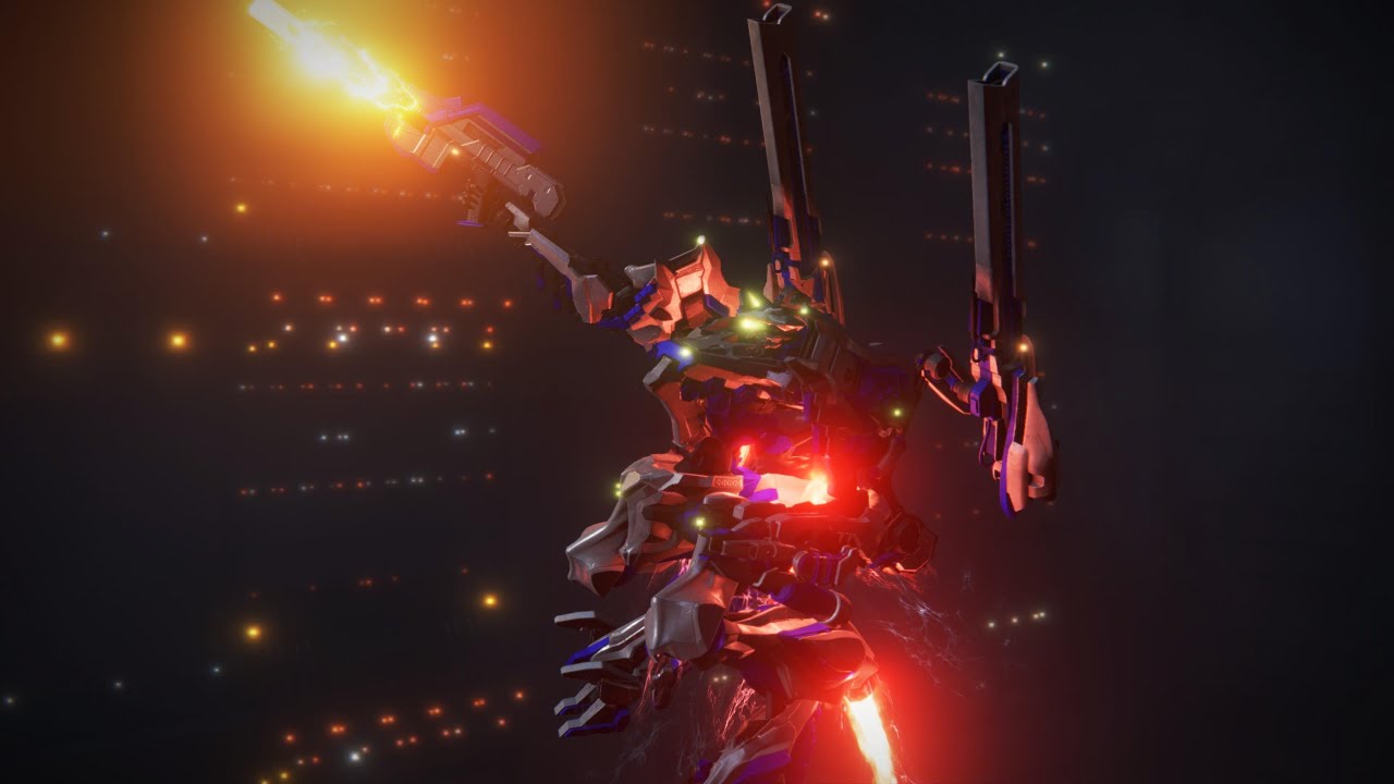 【AC6】中逆対人　リニアレザキャのコンボが気持ちいいアセンで復帰