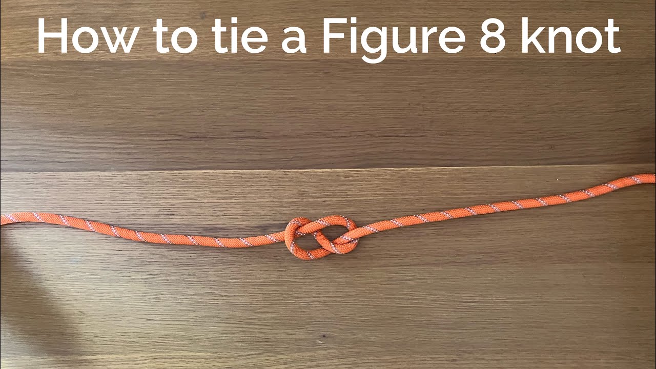 How to tie a figure 8 knot - UK Fire & Rescue Knots