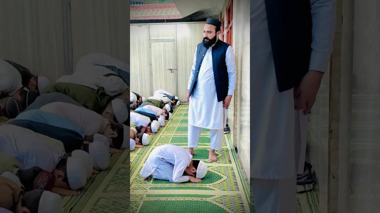 Three years old kid performing prayer |Salaah Method 